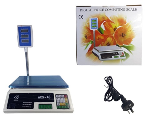Balanza Comercial 40 kg ACS-40ii